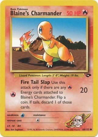 Blaine's Charmander (60/132) [Gym Challenge Unlimited] | Black Swamp Games