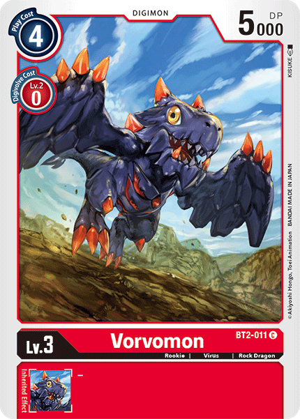 Vorvomon [BT2-011] [Release Special Booster Ver.1.5] | Black Swamp Games