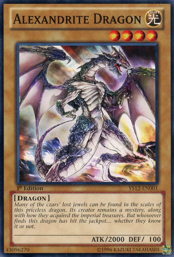 Alexandrite Dragon [YS12-EN001] Common | Black Swamp Games