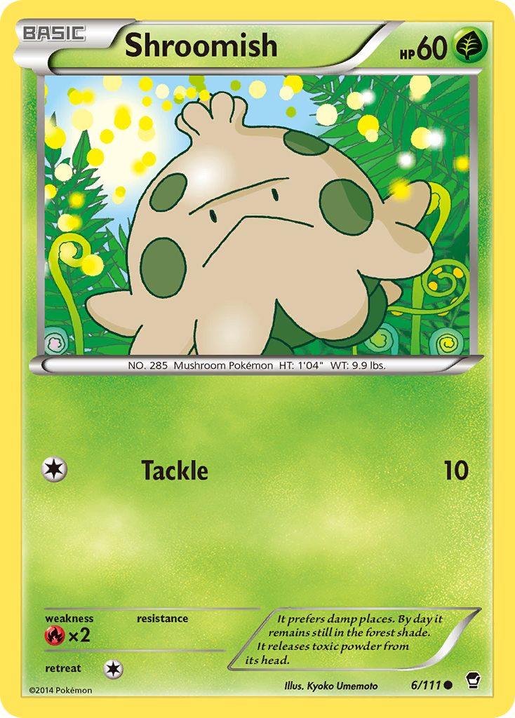 Shroomish (6/111) [XY: Furious Fists] | Black Swamp Games