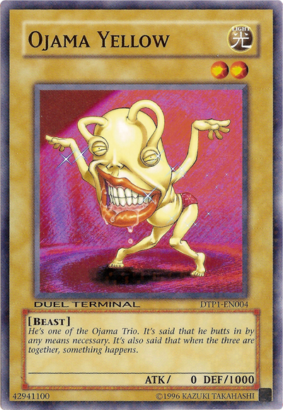 Ojama Yellow [DTP1-EN004] Common | Black Swamp Games