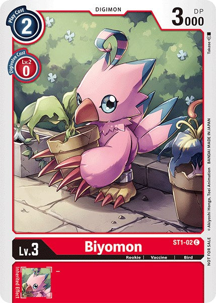 Biyomon [ST1-02] (Official Tournament Pack Vol.3) [Starter Deck: Gaia Red Promos] | Black Swamp Games