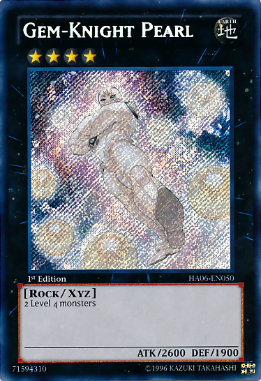 Gem-Knight Pearl [HA06-EN050] Secret Rare | Black Swamp Games