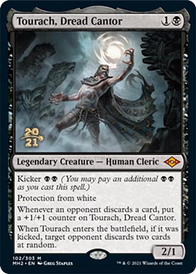 Tourach, Dread Cantor [Modern Horizons 2 Prerelease Promos] | Black Swamp Games