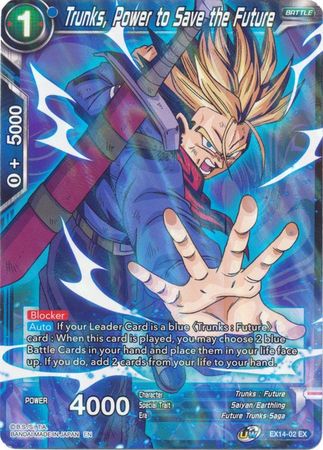 Trunks, Power to Save the Future [EX14-02] | Black Swamp Games