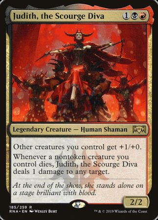 Judith, the Scourge Diva [Ravnica Allegiance] | Black Swamp Games