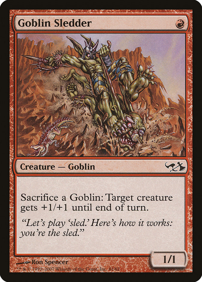 Goblin Sledder [Duel Decks: Elves vs. Goblins] | Black Swamp Games