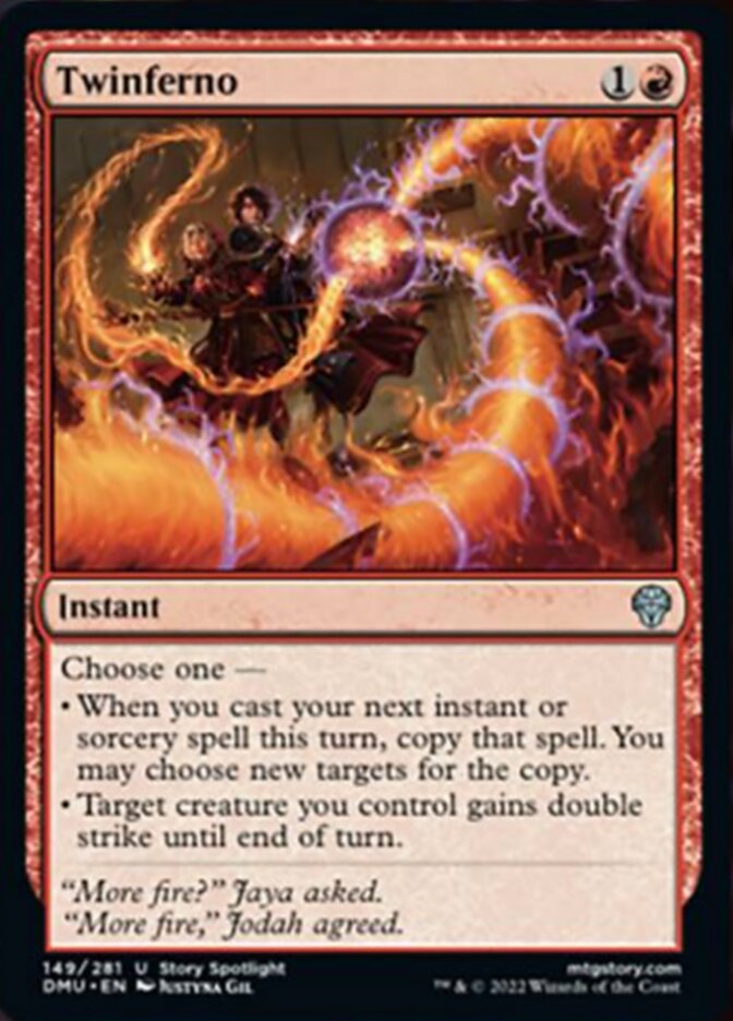 Twinferno [Dominaria United] | Black Swamp Games