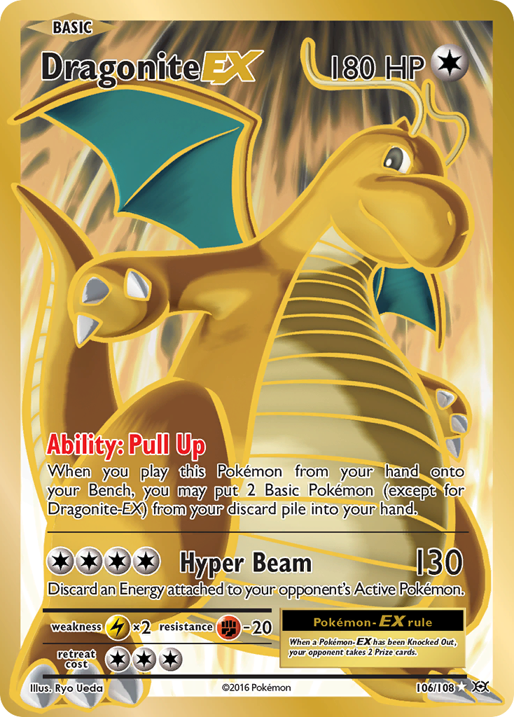 Dragonite EX (106/108) [XY: Evolutions] | Black Swamp Games