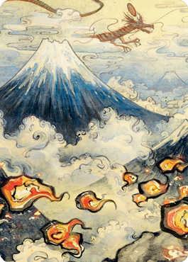 Mountain Art Card [Kamigawa: Neon Dynasty Art Series] | Black Swamp Games