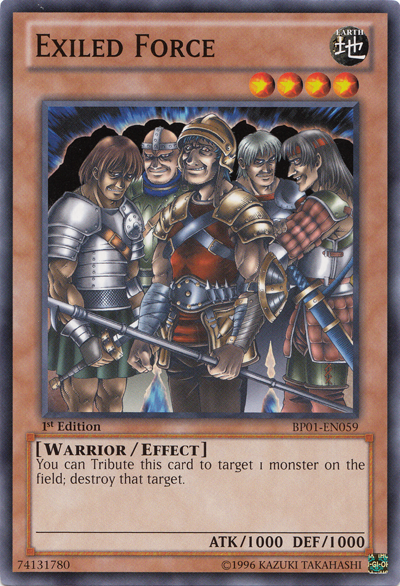 Exiled Force [BP01-EN059] Common | Black Swamp Games
