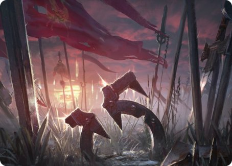 Field of Ruin Art Card [Innistrad: Midnight Hunt Art Series] | Black Swamp Games