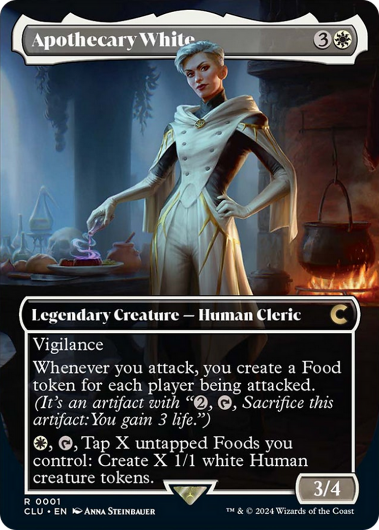 Apothecary White (Borderless) [Ravnica: Clue Edition] | Black Swamp Games