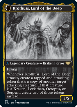 Runo Stromkirk // Krothuss, Lord of the Deep [Innistrad: Double Feature] | Black Swamp Games