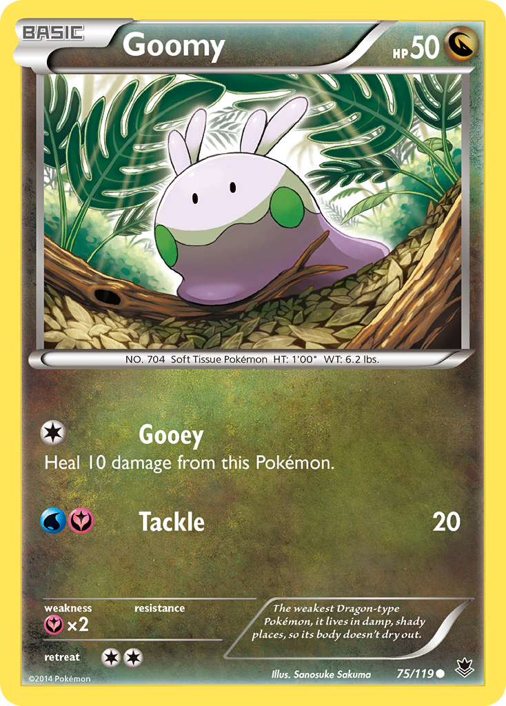 Goomy (75/119) [XY: Phantom Forces] | Black Swamp Games