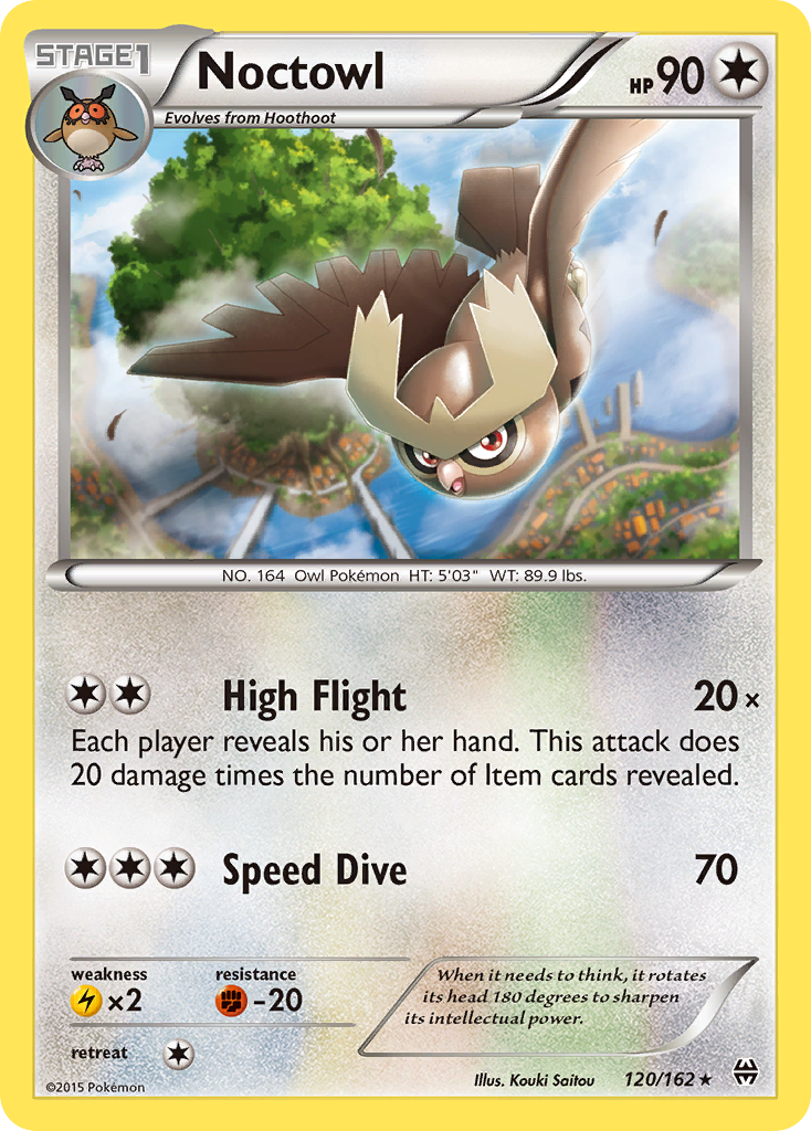 Noctowl (120/162) [XY: BREAKthrough] | Black Swamp Games