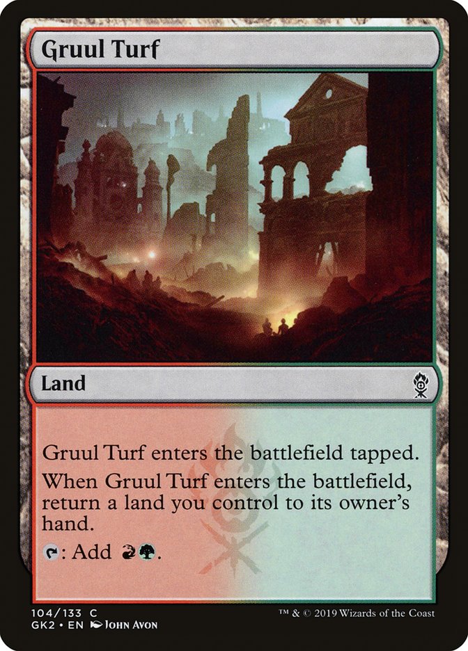 Gruul Turf [Ravnica Allegiance Guild Kit] | Black Swamp Games