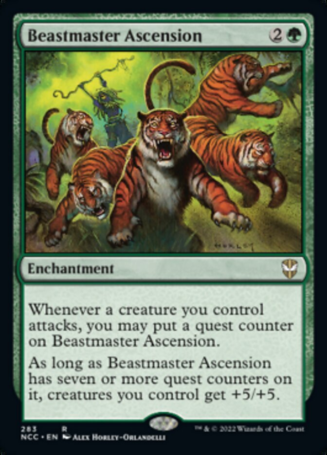 Beastmaster Ascension [Streets of New Capenna Commander] | Black Swamp Games