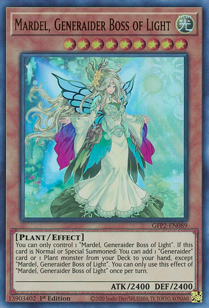 Mardel, Generaider Boss of Light [GFP2-EN089] Ultra Rare | Black Swamp Games