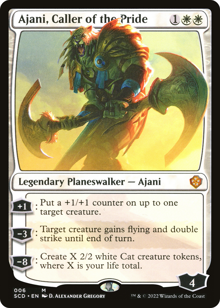 Ajani, Caller of the Pride [Starter Commander Decks] | Black Swamp Games
