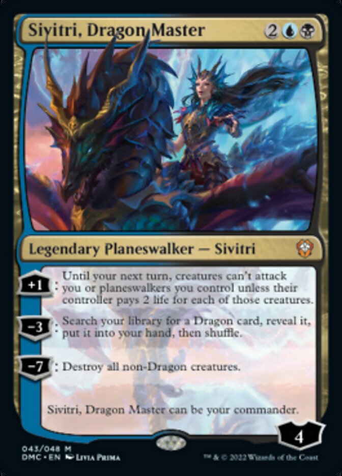 Sivitri, Dragon Master [Dominaria United Commander] | Black Swamp Games