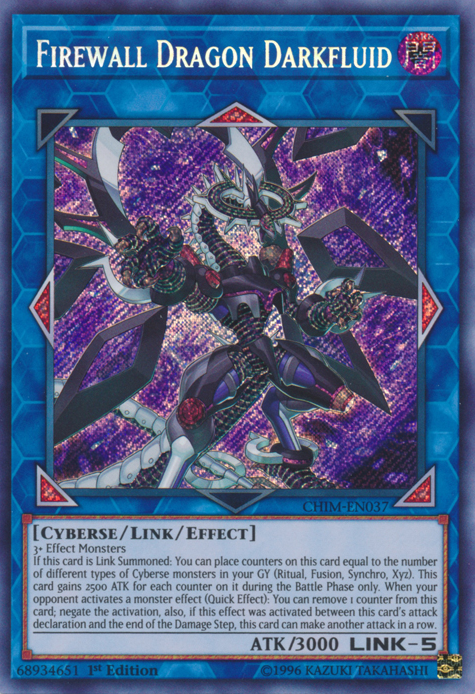 Firewall Dragon Darkfluid [CHIM-EN037] Secret Rare | Black Swamp Games