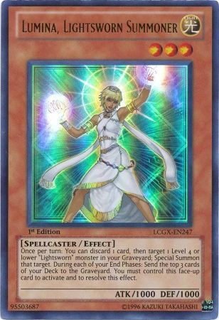 Lumina, Lightsworn Summoner [LCGX-EN247] Ultra Rare | Black Swamp Games