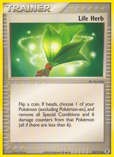 Life Herb (93/112) [EX: FireRed & LeafGreen] | Black Swamp Games