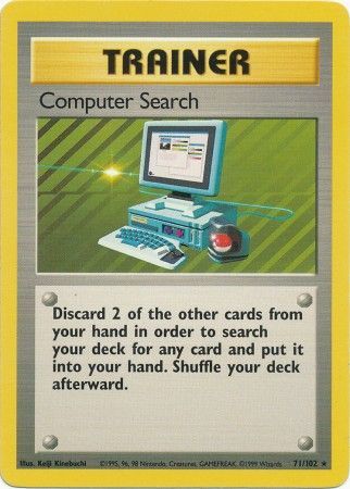 Computer Search (71/102) [Base Set Unlimited] | Black Swamp Games