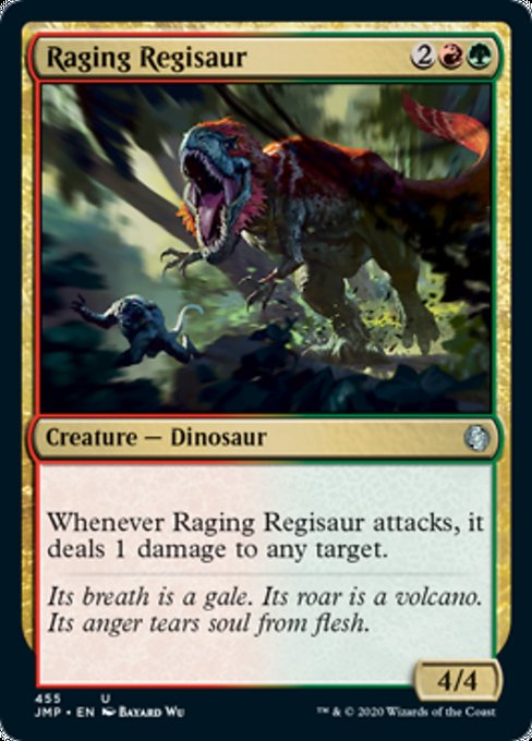 Raging Regisaur [Jumpstart] | Black Swamp Games