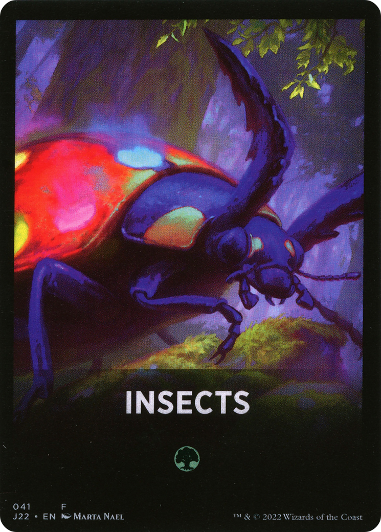 Insects Theme Card [Jumpstart 2022 Front Cards] | Black Swamp Games