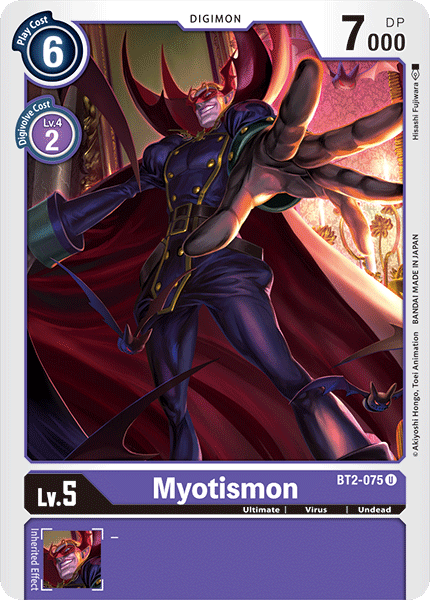 Myotismon [BT2-075] [Release Special Booster Ver.1.0] | Black Swamp Games