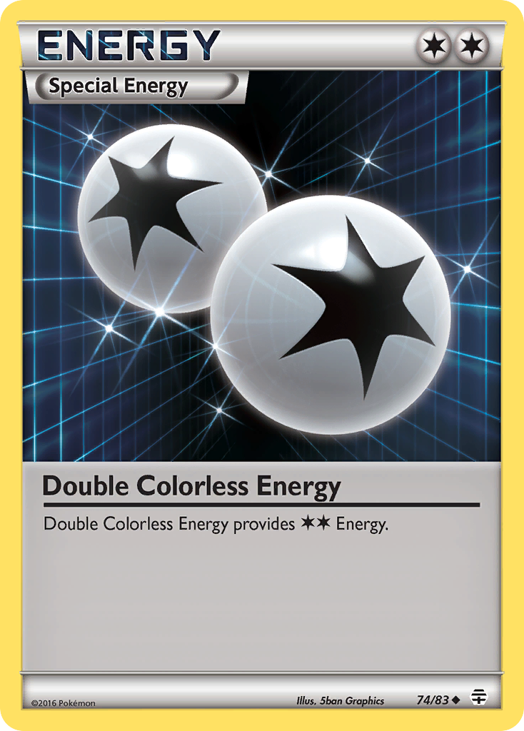 Double Colorless Energy (74/83) [XY: Generations] | Black Swamp Games