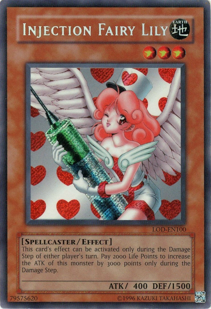 Injection Fairy Lily [LOD-EN100] Secret Rare | Black Swamp Games