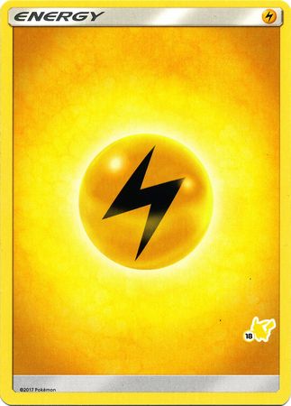 Lightning Energy (Pikachu Stamp #18) [Battle Academy 2020] | Black Swamp Games