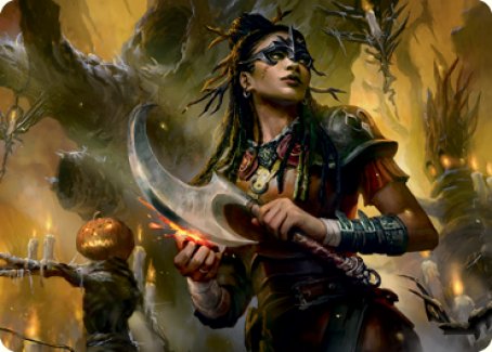 Harvesttide Sentry Art Card [Innistrad: Midnight Hunt Art Series] | Black Swamp Games