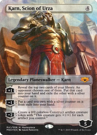 Karn, Scion of Urza [Mythic Edition] | Black Swamp Games