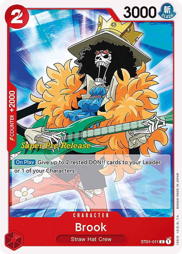 Brook [Super Pre-Release Starter Deck: Straw Hat Crew] | Black Swamp Games