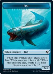 Beast (010) // Fish Token [Commander 2021 Tokens] | Black Swamp Games