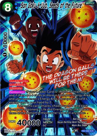 Son Goku & Uub, Seeds of the Future [TB2-069] | Black Swamp Games