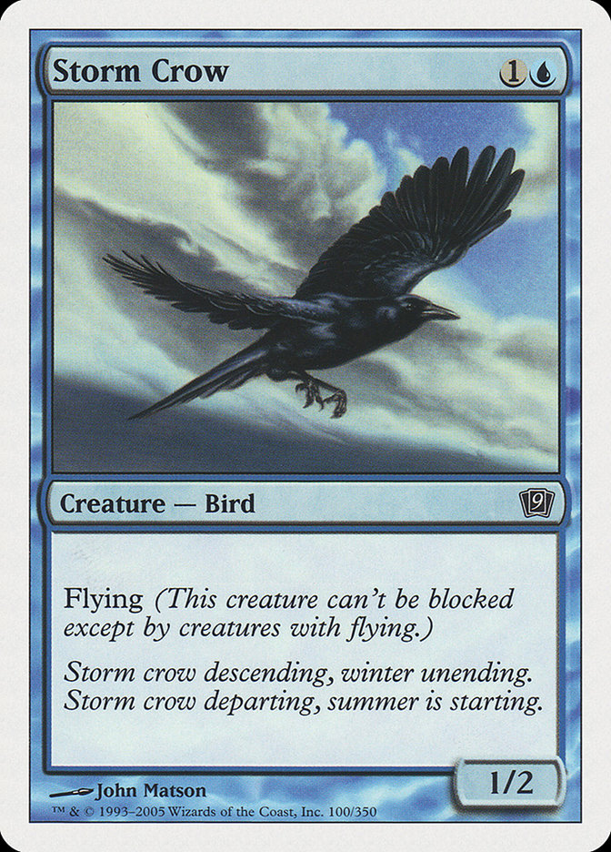 Storm Crow [Ninth Edition] | Black Swamp Games