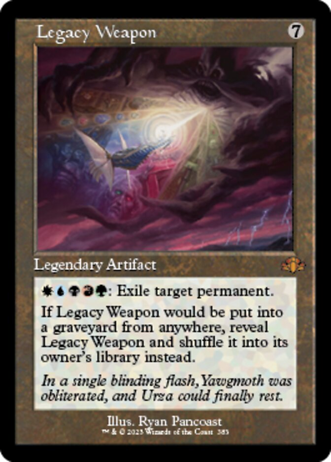 Legacy Weapon (Retro) [Dominaria Remastered] | Black Swamp Games