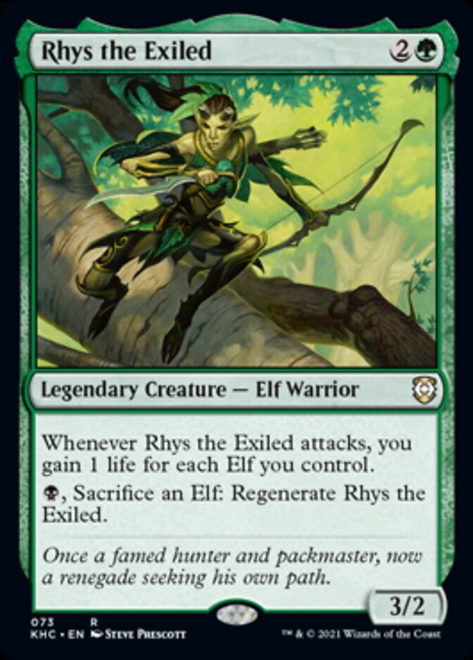 Rhys the Exiled [Kaldheim Commander] | Black Swamp Games