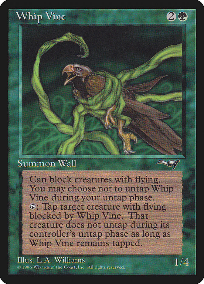 Whip Vine (Holding Bird) [Alliances] | Black Swamp Games