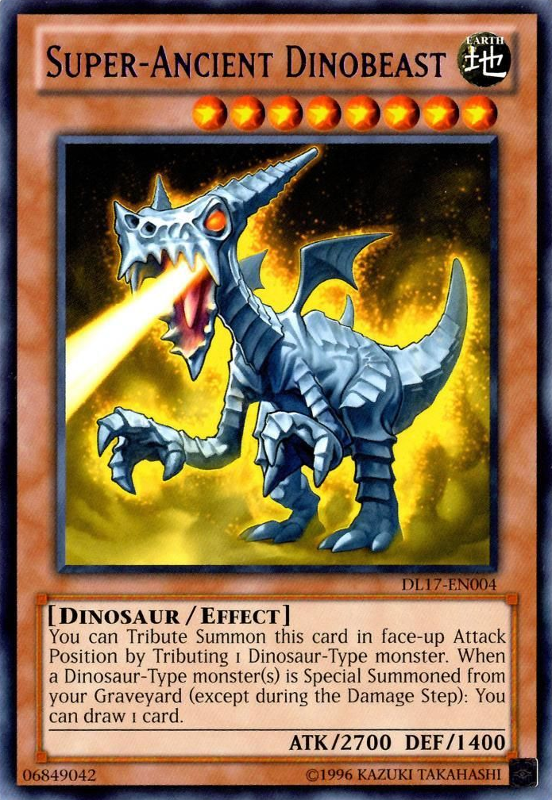 Super-Ancient Dinobeast (Purple) [DL17-EN004] Rare | Black Swamp Games