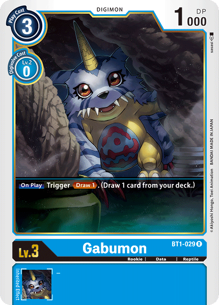 Gabumon [BT1-029] [Release Special Booster Ver.1.0] | Black Swamp Games