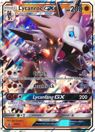 Lycanroc GX (SM14) (Jumbo Card) [Sun & Moon: Black Star Promos] | Black Swamp Games