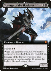 Scourge of the Skyclaves (Extended Art) [Zendikar Rising] | Black Swamp Games