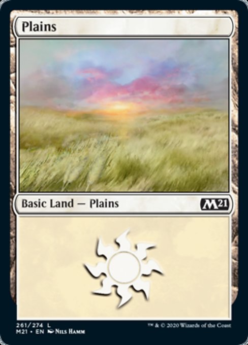 Plains (261) [Core Set 2021] | Black Swamp Games