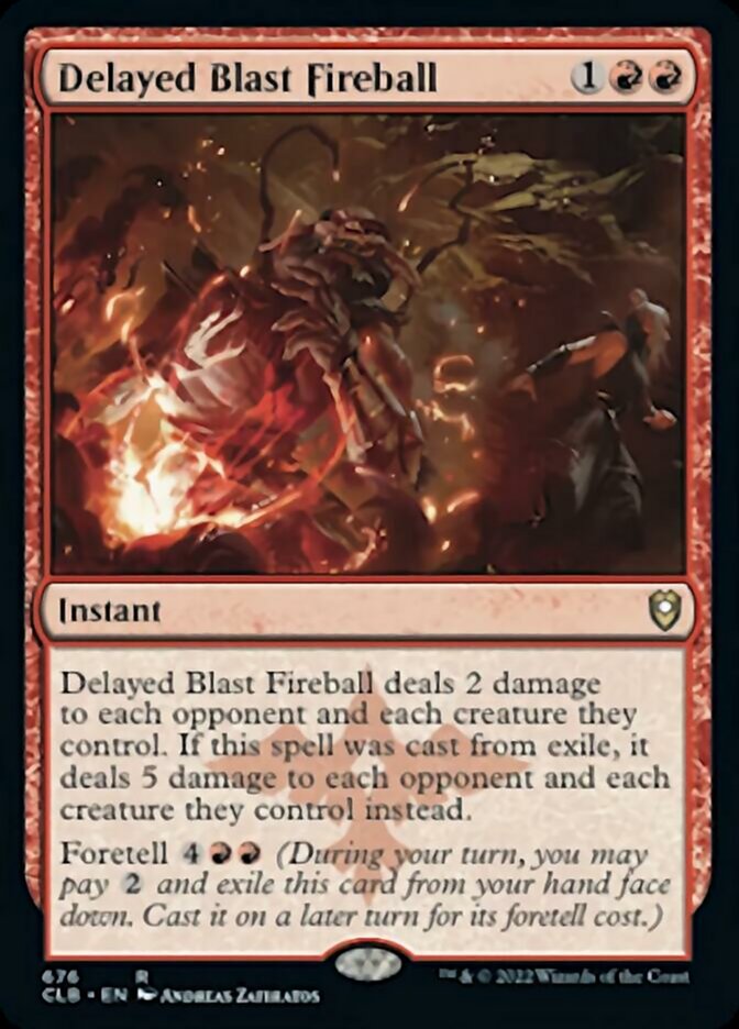 Delayed Blast Fireball [Commander Legends: Battle for Baldur's Gate] | Black Swamp Games